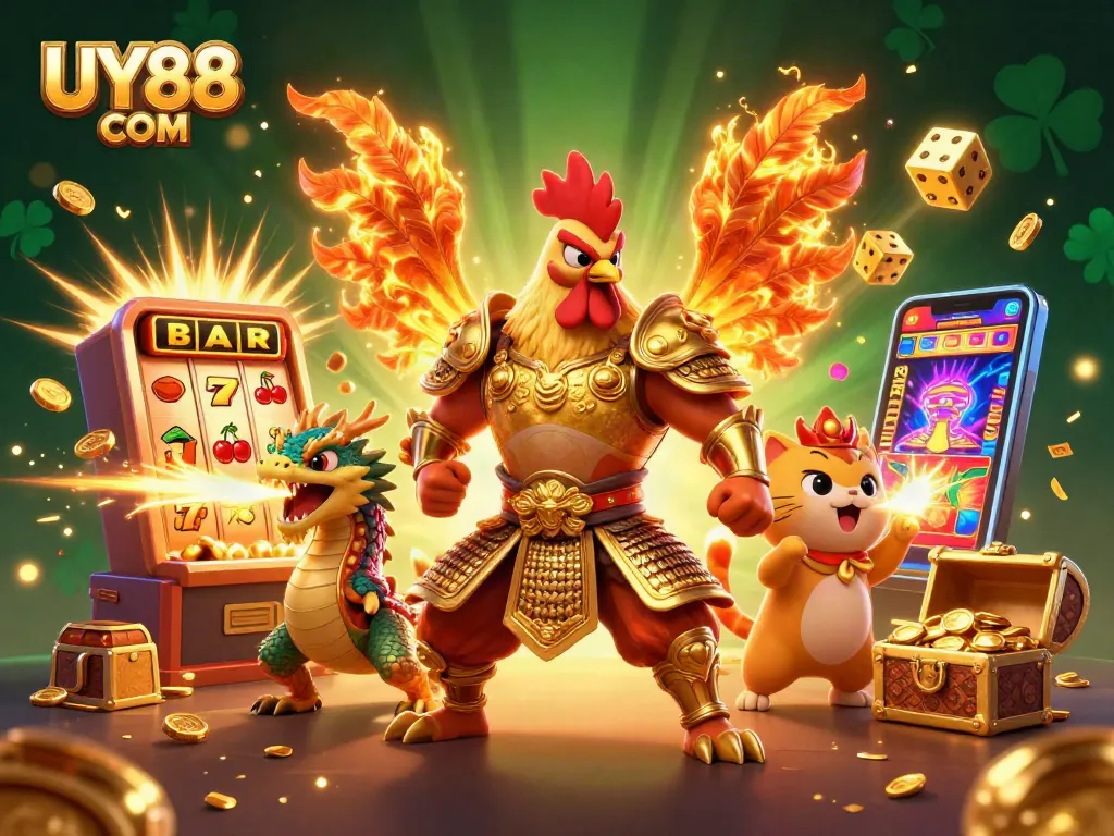Engage with UY88 COM as you spin exciting slots, featuring dynamic jackpot games and vibrant visuals.