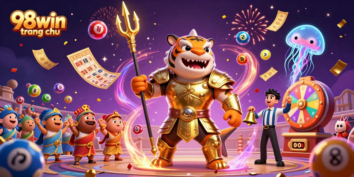 Join the excitement at 98win trang chu with dynamic lottery games and colorful prizes raining down!