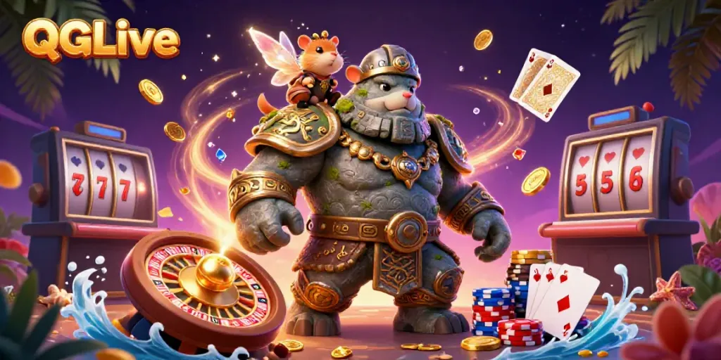 Experience the magic of QQLive with captivating characters and vibrant gambling elements.