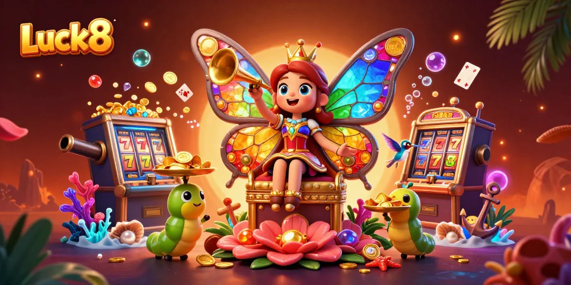 Engage with Luck8 while enjoying a vibrant casino atmosphere filled with treasure and excitement.