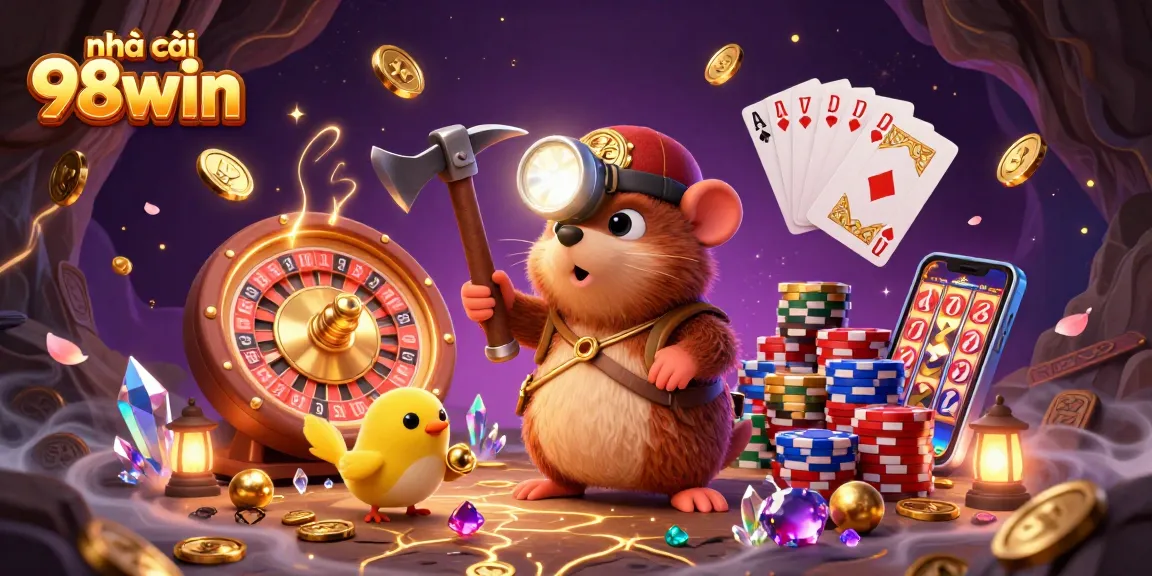 Experience thrilling moments at nhà cái 98win with vibrant slot games and dynamic casino elements.