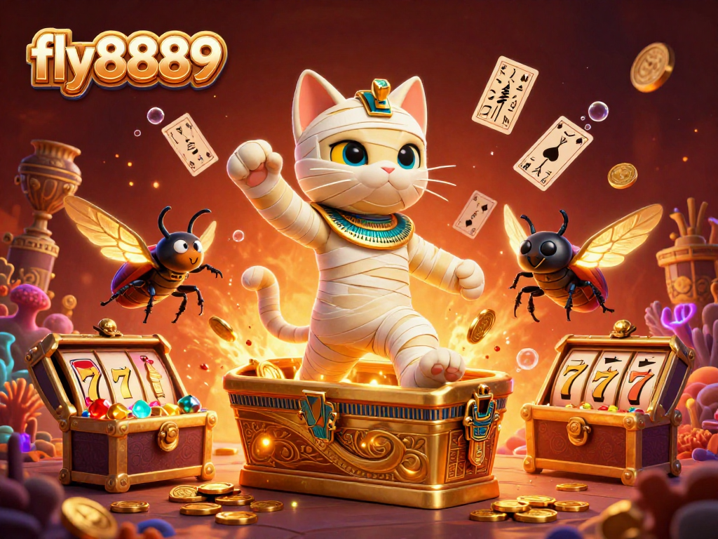 Experience the excitement of fly8889 with vibrant layers of underwater treasures and Egyptian casino themes.