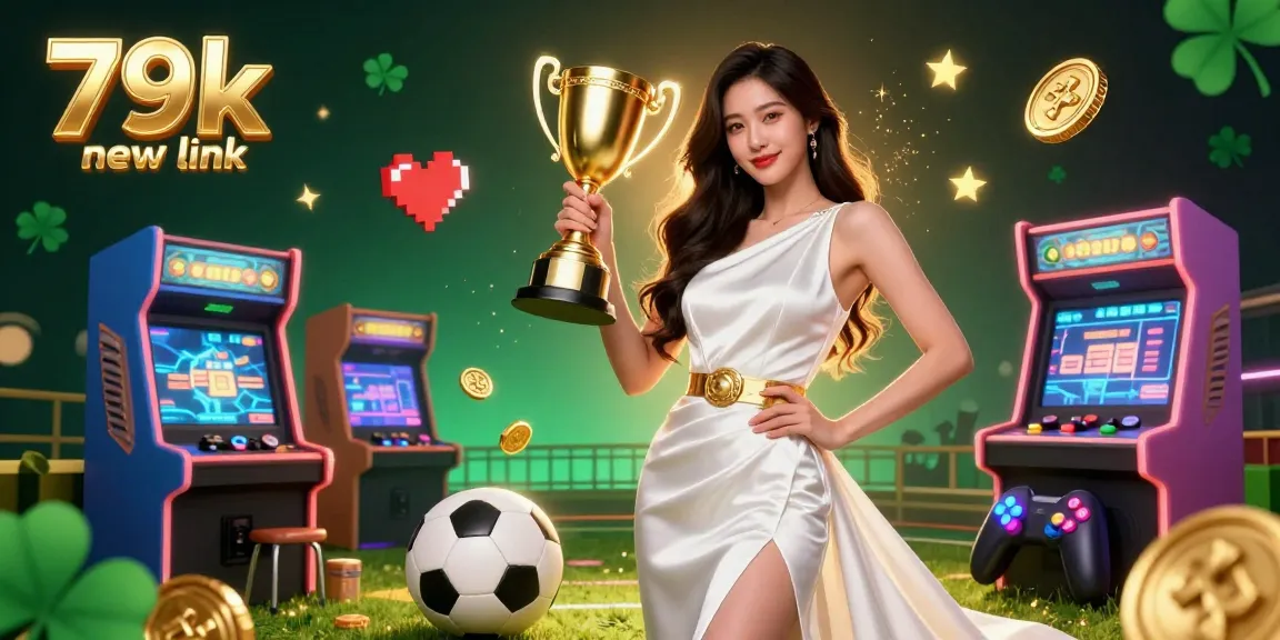 Win big with the 79k new link in a dynamic casino scene featuring vibrant gaming elements.