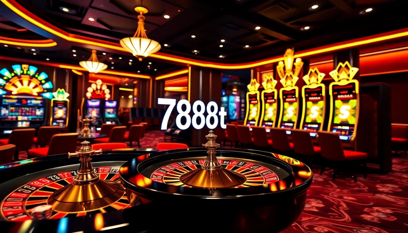 Experience the thrill of gambling at 788t with luxurious casino elements and advanced gaming interfaces.