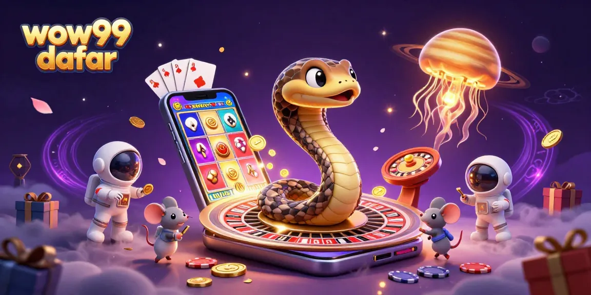 Menangkan hadiah besar di wow99 daftar dengan bermain dan bertaruh di kasino online.